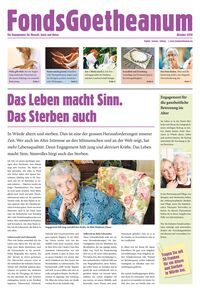 FondsGoetheanum - Kampagne 2010 Altern und Sterben
