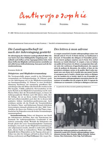 Schweizer Mitteilung